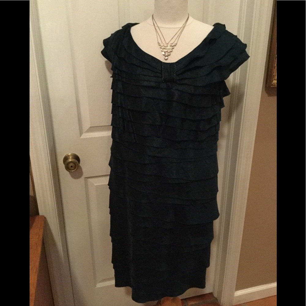 London Times Woman 16W Dress